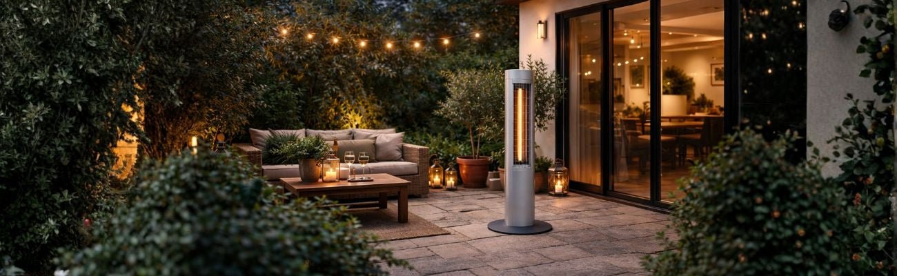 Hoe gebruik je een terrasverwarmer veilig? Complete gids voor terrasverwarming - Doika
