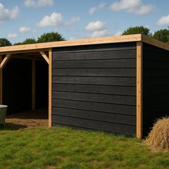Schuilstal voor pony - Doika