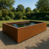 Geroba Estani vijver cortenstaal 300x150x60cm 266kg