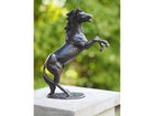 Bronzen beeld Klein steigerend paardje 24x7x19cm