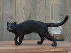Bronzen beeld Kat  23x18x43cm