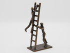 Bronzen beeld The sky is the limit 20x5x10cm