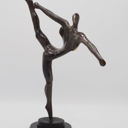 Bronzen beeld Moderne danser 42x15x34cm