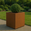 Geroba Quadra cortenstalen plantenbak vierkant 80x80x80cm 54kg