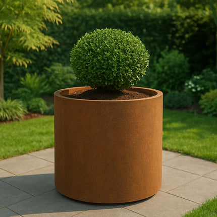 Geroba Ronda plantenbak cortenstaal 80x80cm 45kg