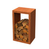 Geroba houtopslag Egura Cortenstaal 50x30x85cm 17kg