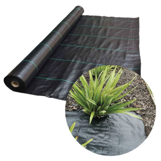 Practo Gronddoek/Worteldoek 100gram per m2 10,000x105 cm - zwart