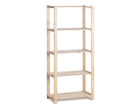 Practo Houten opbergrek 175x80x40 cm – 5 legborden