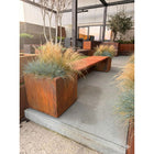 Tussa bank plantenbakken Hardhout 160×40 cm