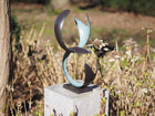 Bronzen beeld Abstract sculptuur 43x20x23cm - Doika - Bronzen beeld - Doika - 5410807028926 - AN2892BR-HP