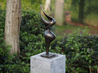 Bronzen beeld Abstract sculptuur 52x11x18cm - Doika - Bronzen beeld - Doika - 5410807028568 - AN2856BR-BI