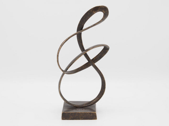 Bronzen beeld Abstract sculptuur 'Eternity' 29x14x10cm - Doika - Bronzen beeld - Doika - 5410807028445 - AN2844BR-BI