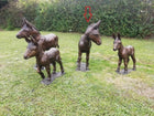 Bronzen beeld Ezel 120x40x90cm 55kg - Doika - Bronzen beeld - Doika - 5410807119228 - PB61192-2