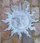 Bronzen beeld Kleine groene zon 45x3x45cm - Doika - Bronzen beeld - Doika - 5410807005675 - HW0567BR-V