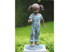 Bronzen beeld Meisje met vogel in haar hand 50x27x20cm - Doika - Bronzen beeld - Doika - 5410807008171 - AN0817BRW-V