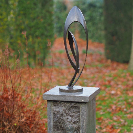 Bronzen beeld Modern sculptuur 'Endless' klein 45x13x13cm - Doika - Bronzen beeld - Doika - 5410807026823 - AN2682BR-BI