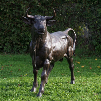 Bronzen beeld Stier 160x65x190cm 115kg - Doika - Bronzen beeld - Doika - 5410807610640 - PB61064