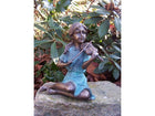 Bronzen beeld Vioolspeelster 15x9x12cm - Doika - Bronzen beeld - Doika - 5410807015001 - AN1500BRW-V