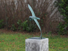 Bronzen beeld Vliegende uil 53x25x17cm - Doika - Bronzen beeld - Doika - 5410807028063 - AN2806BR-VI