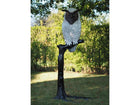 Bronzen beeld Witte Uil op tak 176x84x107cm 40kg - Doika - Bronzen beeld - Doika - 5410807074909 - B57490NC