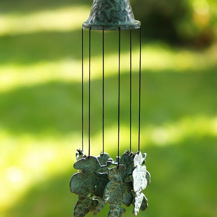 Bronzen Windgong met druiven 30x9x9cm - Doika - Windgong - Doika - 5410807152287 - WC15228V