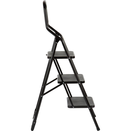 Escalo Trapladder Big Step 3 Brede Tr. - Zwart - Doika - Ladders en Stellingen - Escalo - 5414045562136 - L213N