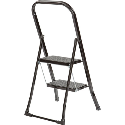 Escalo Trapladder Color Step 2TR. +Beugel Zwart - Doika - Ladders en Stellingen - Practo Home - 5414045004797 - L422HN