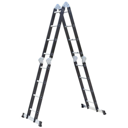 Escalo Vouwladder Mulltifold 2-IN-1 Zwart - Doika - Ladders en Stellingen - Escalo - 5414045026478 - LPS16N