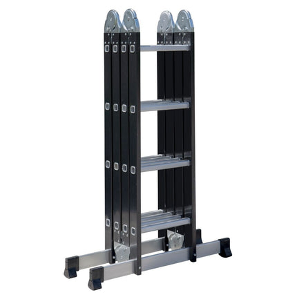 Escalo Vouwladder Mulltifold 2-IN-1 Zwart - Doika - Ladders en Stellingen - Escalo - 5414045026478 - LPS16N