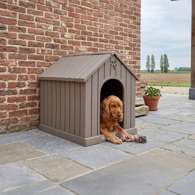 Hondenhok Billy Taupe - Doika - Hondenhok - Practo Home - 5414045050497 - DH103T