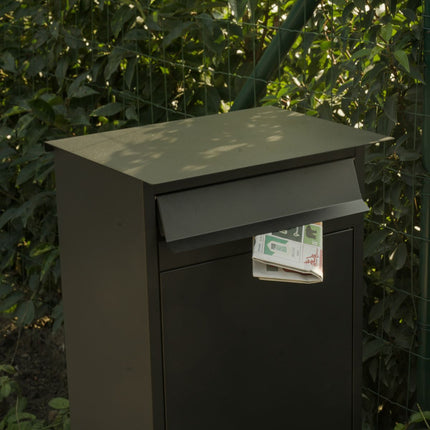 Practo Garden Brievenbus Frankfurt mat zwart - Doika - Brievenbus - Practo Garden - 5414045015762 - B703N