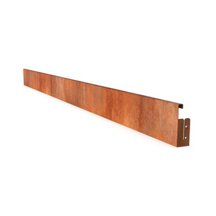 Restricción de cantos Geroba Canto Corten Acero Corten (mín. 10 piezas)