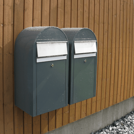 Bobi Grande RAL 7016 donkergrijs - Doika - Brievenbus - Bobi - 6417237033147 - 01.01.02.55 donkergrijs RAL7016
