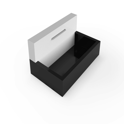 CascadiAA4 watertafel (op vijver) - 150x25x120cm 37kg - aluminium - LetterBox - Waterval - Geroba - CascadiAA4