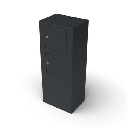 Geroba Brievenbusunit Litru Duo Staal met Zink Coating - Doika BV - Brievenbusunit - Geroba - LitruDDZ1