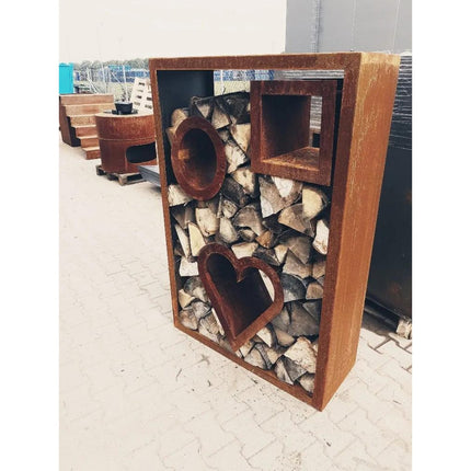 Geroba Houtopslag Uitsparing Rond 39x38x39 cm - Doika BV - Uitsparing houtopslag - Geroba - EguraSPC4