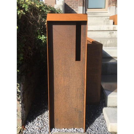 Kortu® Cortenstaal - Brievenbus - LetterBox - Brievenbus - Geroba - KortuC1