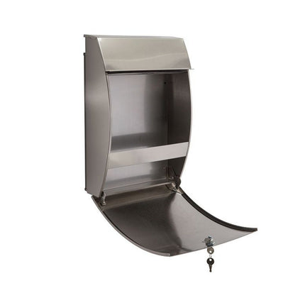 Practo Garden Brievenbus New York RVS - Doika BV - Brievenbus - Practo Garden - 5414045022234 - B512